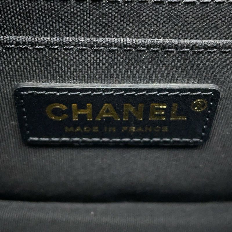 シャネル チェーンショルダーバッグ マトラッセ ココマーク ラムスキン AS2228 CHANEL 黒