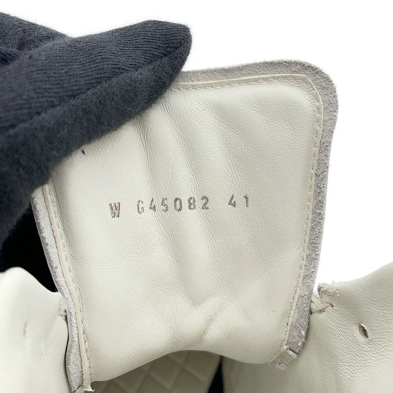 シャネル スニーカー ココマーク ハイカットスニーカー メンズサイズ41 G45082 CHANEL 靴 白