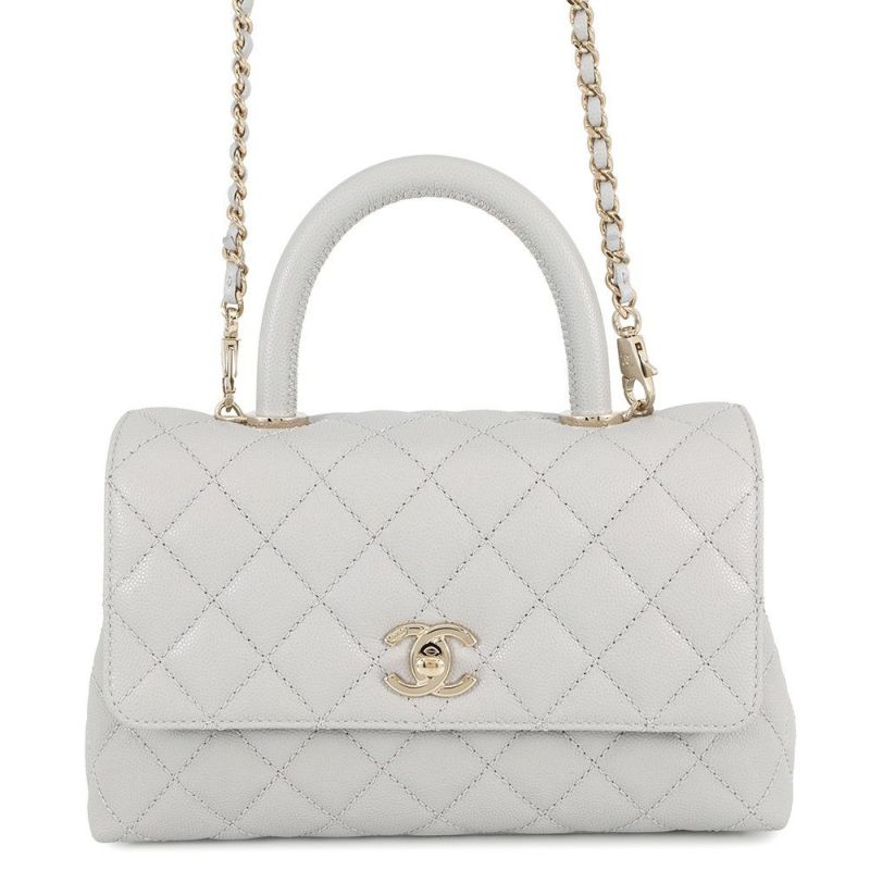 シャネル ハンドバッグ マトラッセ ココマーク ココハンドル キャビアスキン A92990 CHANEL 2wayショルダーバッグ