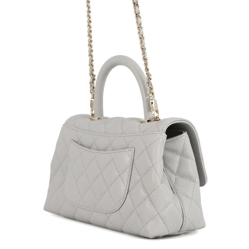 シャネル ハンドバッグ マトラッセ ココマーク ココハンドル キャビアスキン A92990 CHANEL 2wayショルダーバッグ