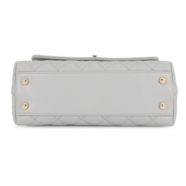 シャネル ハンドバッグ マトラッセ ココマーク ココハンドル キャビアスキン A92990 CHANEL 2wayショルダーバッグ