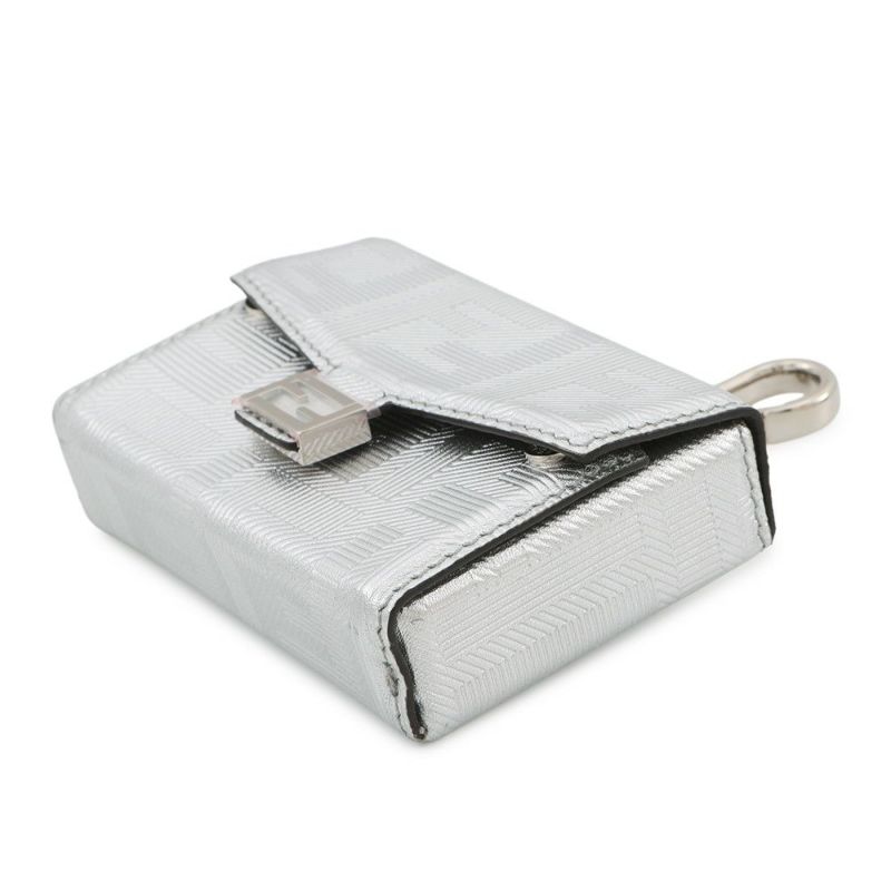 フェンディ バッグチャーム ナノ バゲット レザー 7AS206 FENDI