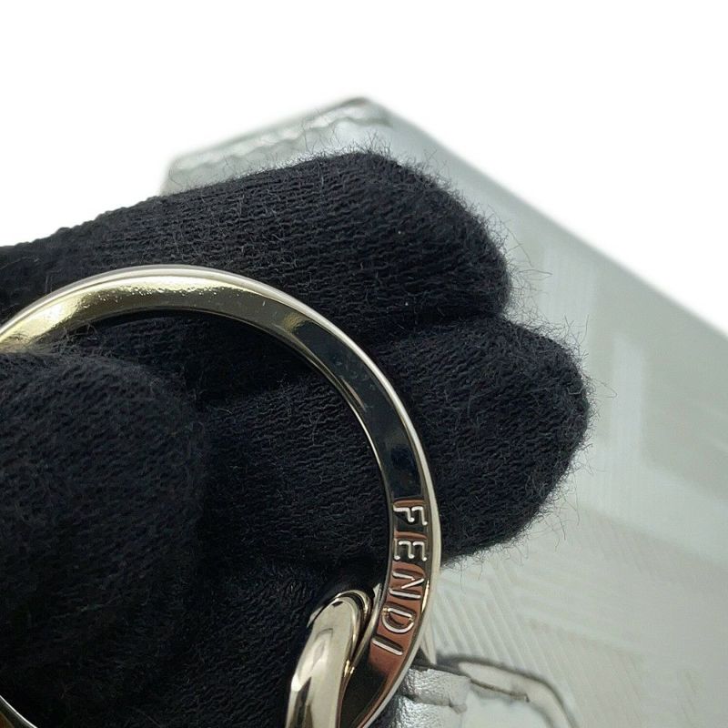 フェンディ バッグチャーム ナノ バゲット レザー 7AS206 FENDI