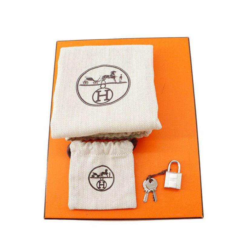 エルメス ハンドバッグ ピコタンロックPM ブラック/シルバー金具 トリヨンクレマンス K刻印 黒