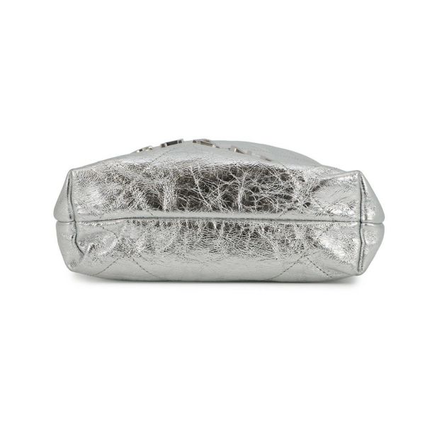 シャネル ハンドバッグ CHANEL 22 ミニ ココマーク シャイニーカーフレザー AS3980 CHANEL 2wayショルダーバッグ