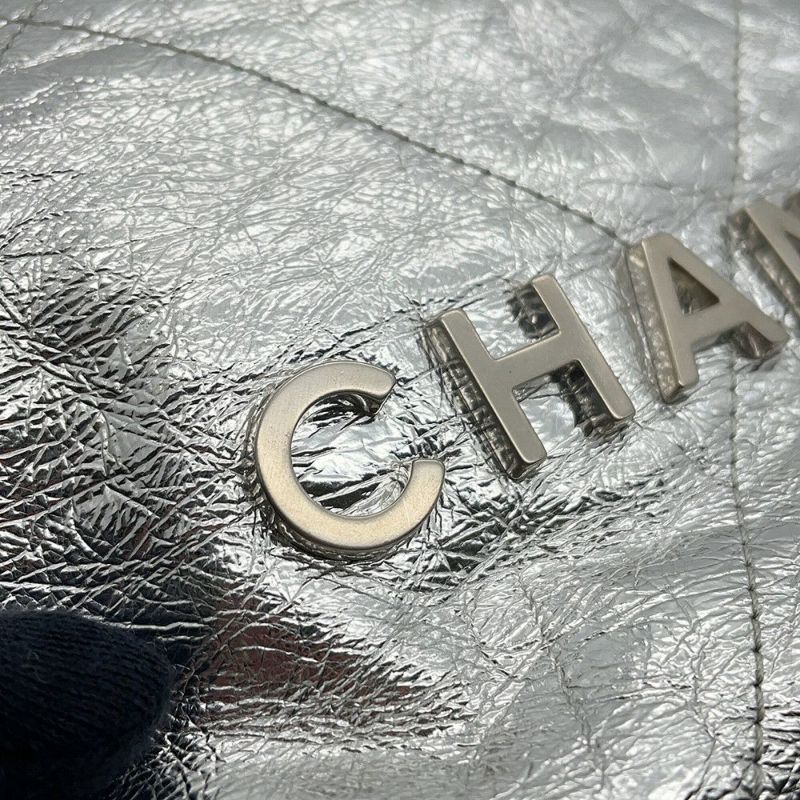 シャネル ハンドバッグ CHANEL 22 ミニ ココマーク シャイニーカーフレザー AS3980 CHANEL 2wayショルダーバッグ