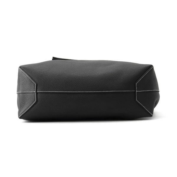 エルメス トートバッグ カバセリエ46 ブラック トリヨンクレマンス K刻印 HERMES 黒