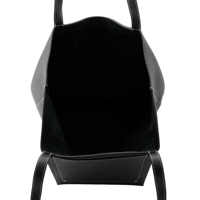 エルメス トートバッグ カバセリエ46 ブラック トリヨンクレマンス K刻印 HERMES 黒