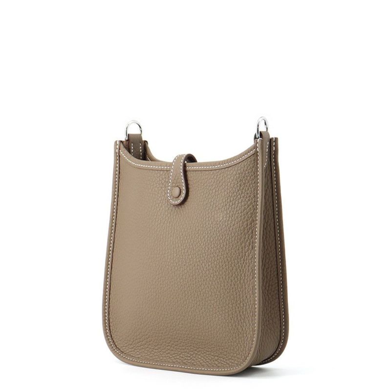 エルメス エブリンTPM 111cm アマゾン エトゥープ/ブルーインディゴ/シルバー金具 トリヨンクレマンス K刻印