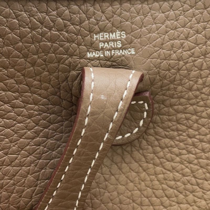 エルメス エブリンTPM 111cm アマゾン エトゥープ/ブルーインディゴ/シルバー金具 トリヨンクレマンス K刻印