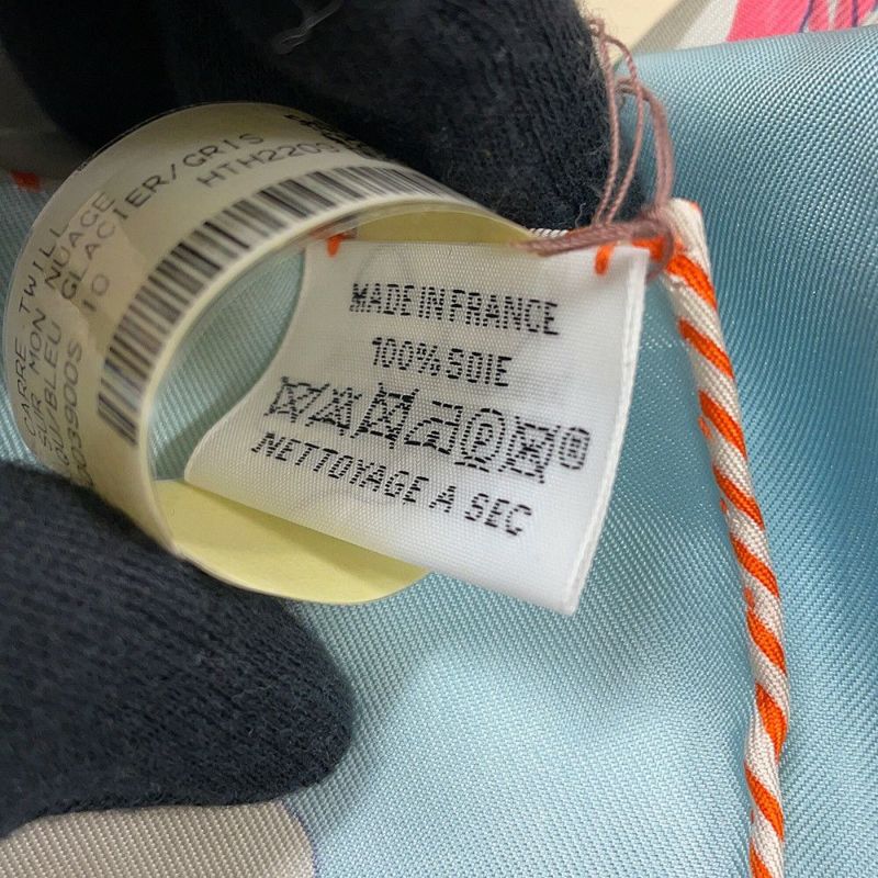 エルメス スカーフ カレ90 私の雲 Sur Mon Nuage HERMES シルクスカーフ 2022年秋冬