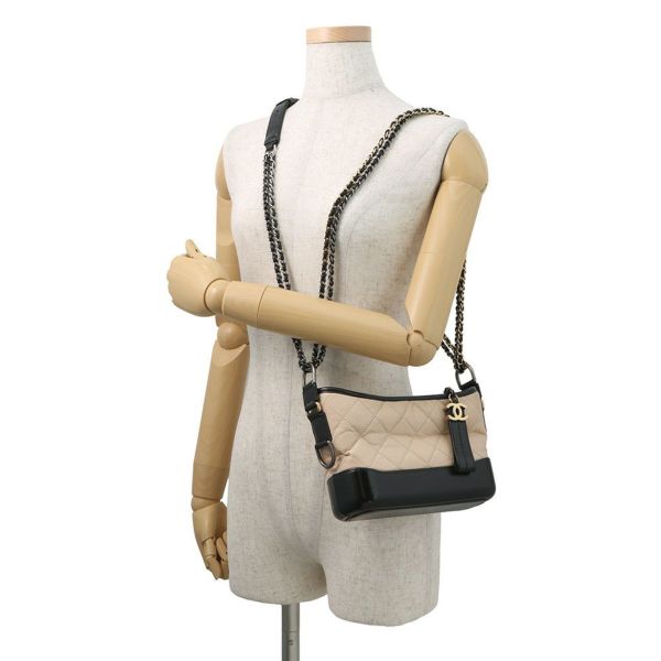 シャネル チェーンショルダーバッグ ガブリエル ドゥ シャネル スモール ホーボーバッグ A91810 CHANEL 黒