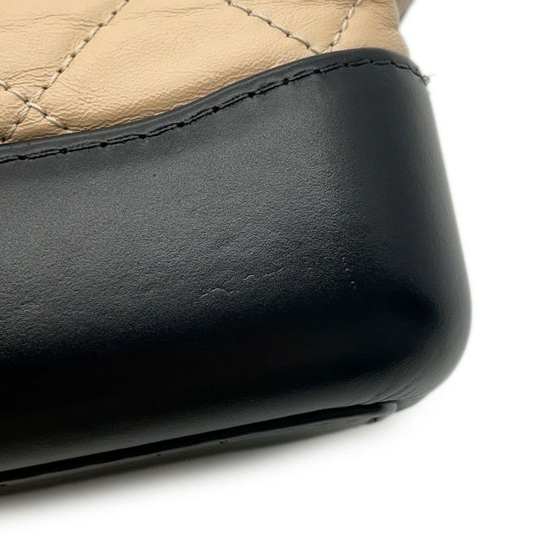 シャネル チェーンショルダーバッグ ガブリエル ドゥ シャネル スモール ホーボーバッグ A91810 CHANEL 黒