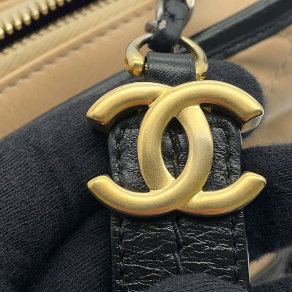 シャネル チェーンショルダーバッグ ガブリエル ドゥ シャネル スモール ホーボーバッグ A91810 CHANEL 黒