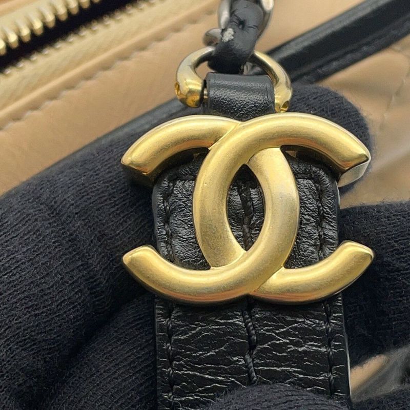 シャネル チェーンショルダーバッグ ガブリエル ドゥ シャネル スモール ホーボーバッグ A91810 CHANEL 黒