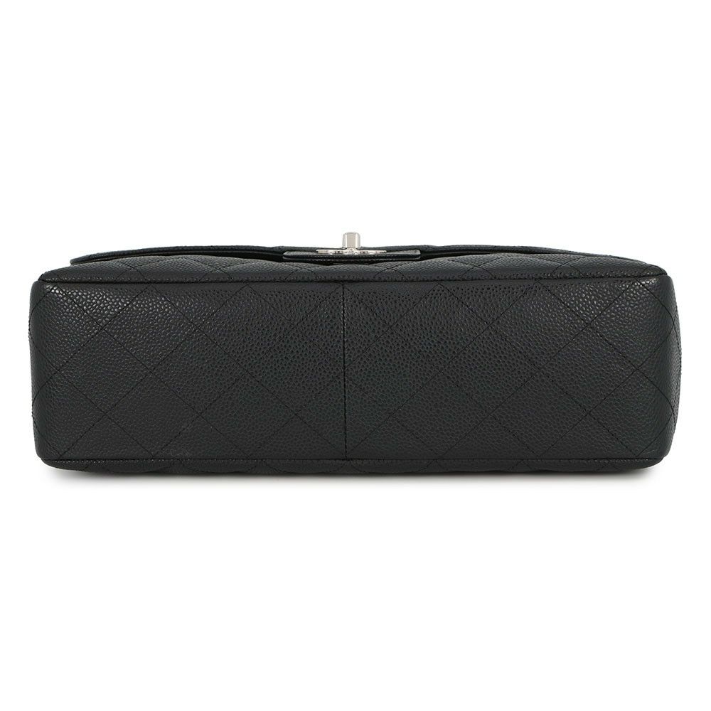 シャネル チェーンショルダーバッグ マトラッセ30 ココマーク キャビアスキン A28600 CHANEL デカマト 黒