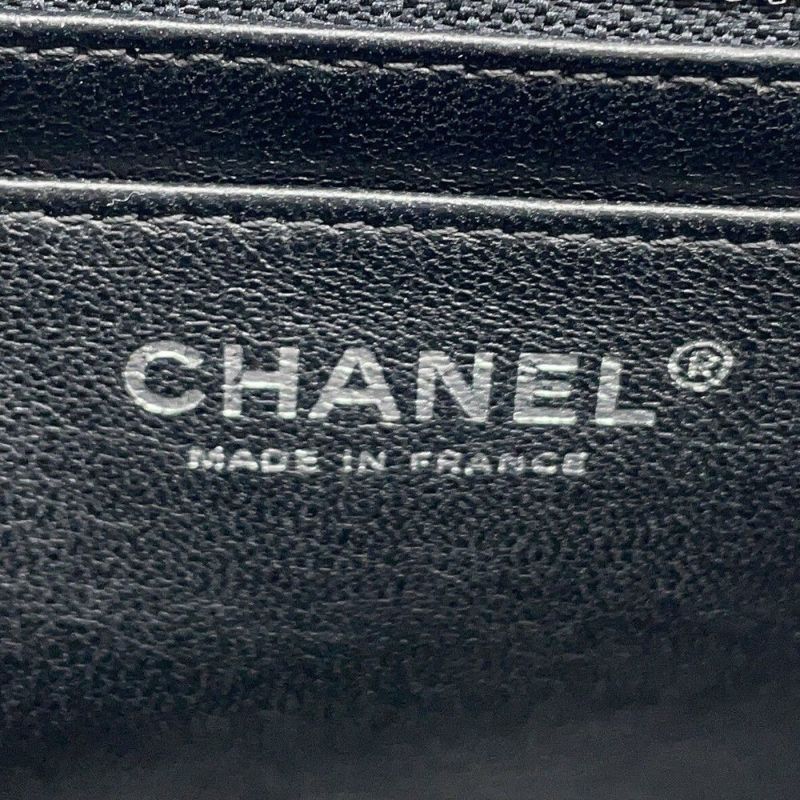 シャネル チェーンショルダーバッグ マトラッセ30 ココマーク キャビアスキン A28600 CHANEL デカマト 黒