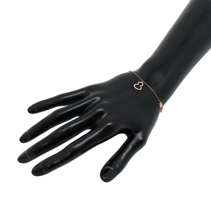 キーリン ブレスレット ウル ナノダイヤモンド 0.110ct K18PGピンクゴールド Qeelin Wulu 瓢箪 ひょうたん 指輪