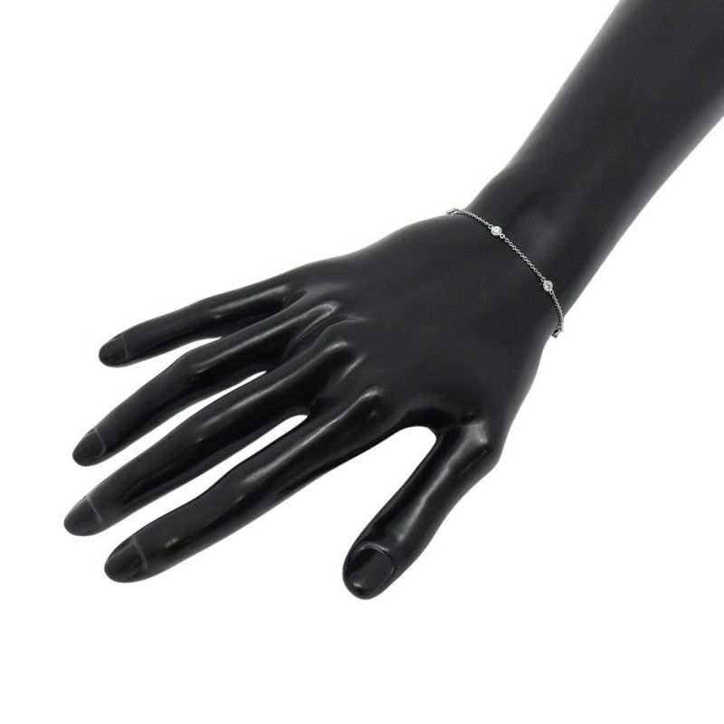 ティファニー ブレスレット エルサ・ペレッティ ダイヤモンド バイ ザ ヤード ブレスレット ダイヤ 6P 計0.30ct Pt950 60099275