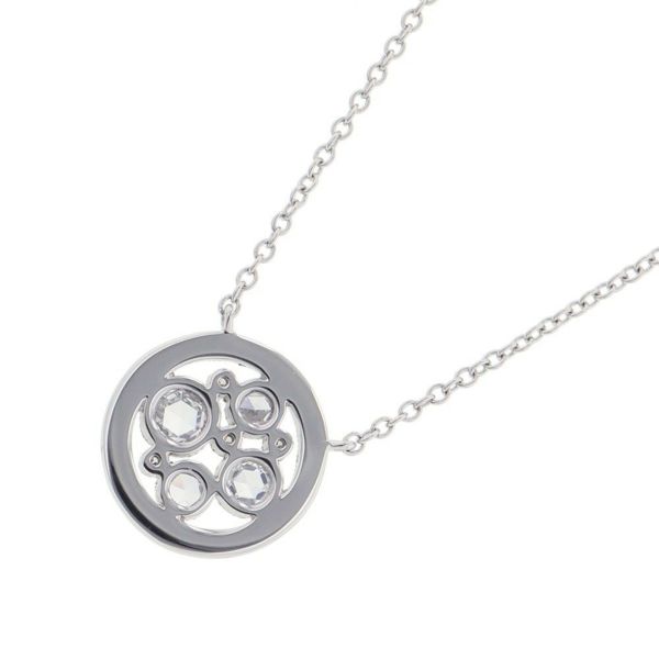 ティファニー ネックレス コブルストーン ネックレス ダイヤモンド Pt950プラチナ Tiffany&Co. ペンダント