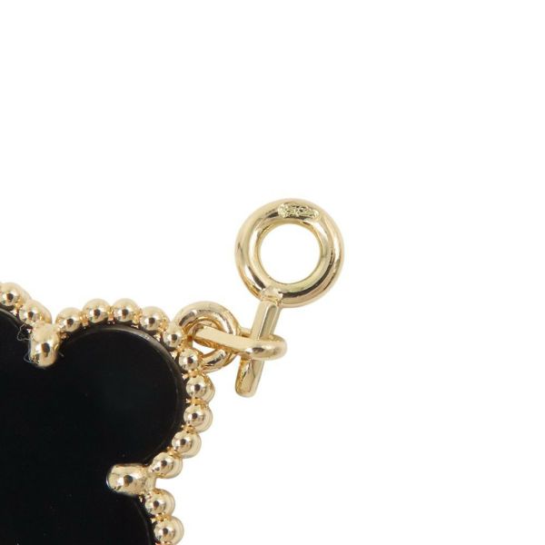 ヴァンクリーフ＆アーペル ブレスレット ヴィンテージ アルハンブラ ブレスレット 5モチーフ オニキス K18YG VCARA41300