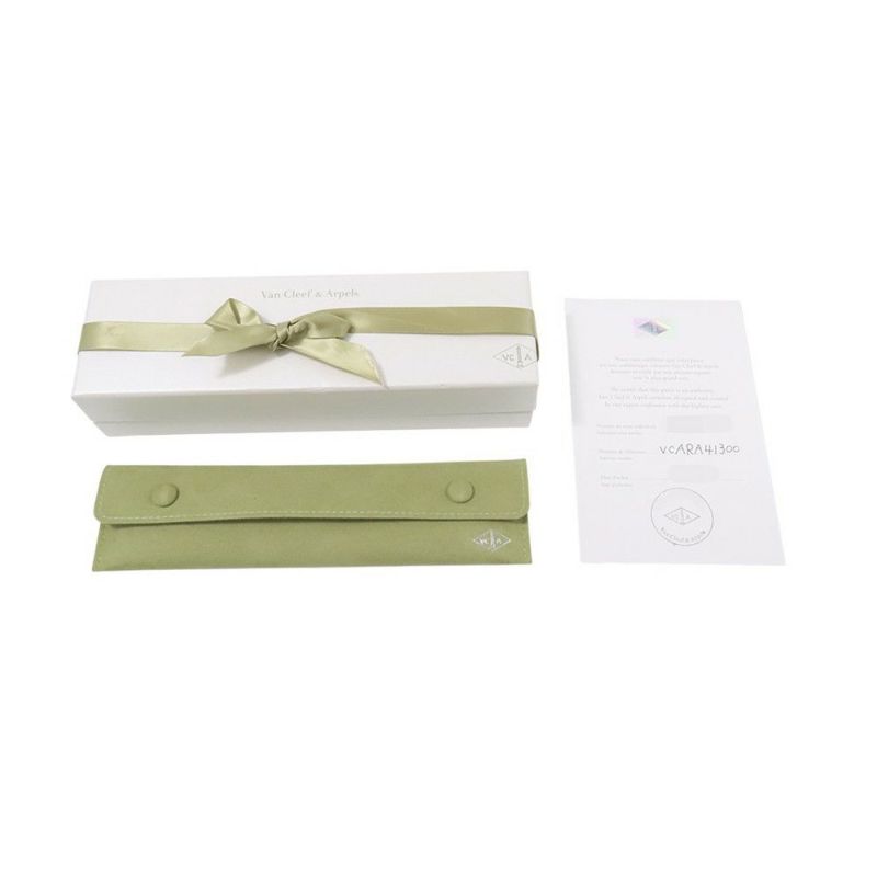 ヴァンクリーフ＆アーペル ブレスレット ヴィンテージ アルハンブラ ブレスレット 5モチーフ オニキス K18YG VCARA41300