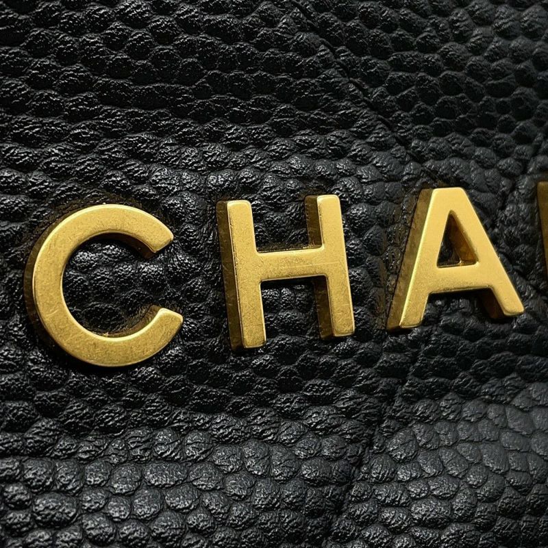 シャネル ハンドバッグ CHANEL 22 マトラッセ スモール グレインドカーフスキン AS3260 CHANEL ポーチ付き 黒
