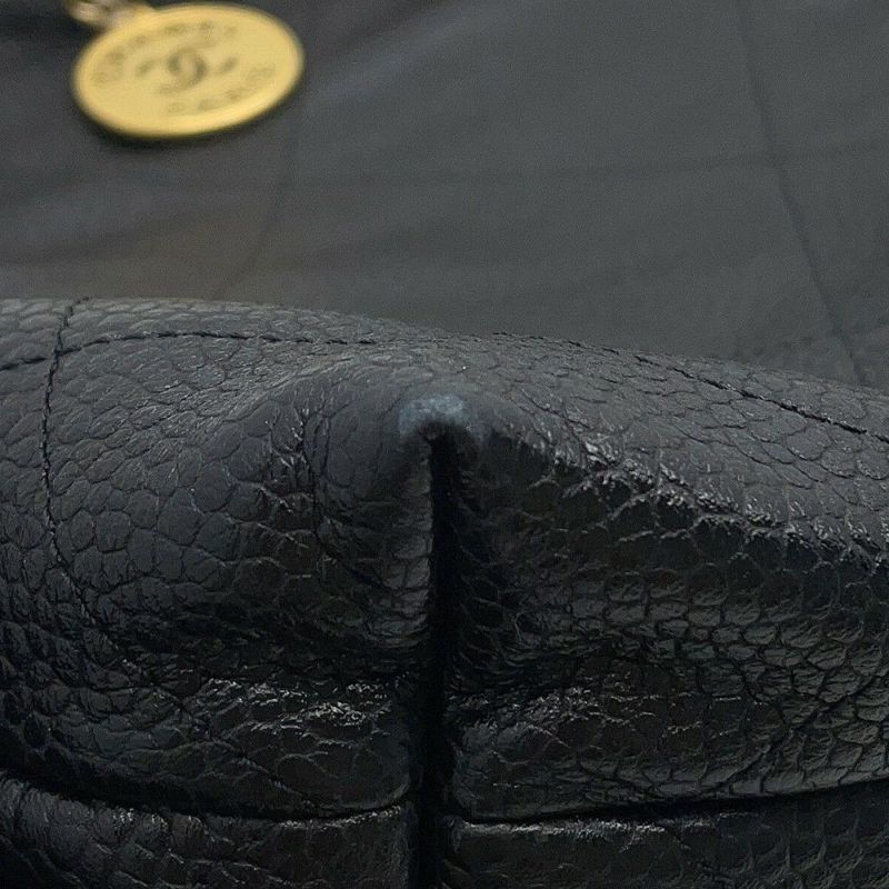 シャネル ハンドバッグ CHANEL 22 マトラッセ スモール グレインドカーフスキン AS3260 CHANEL ポーチ付き 黒