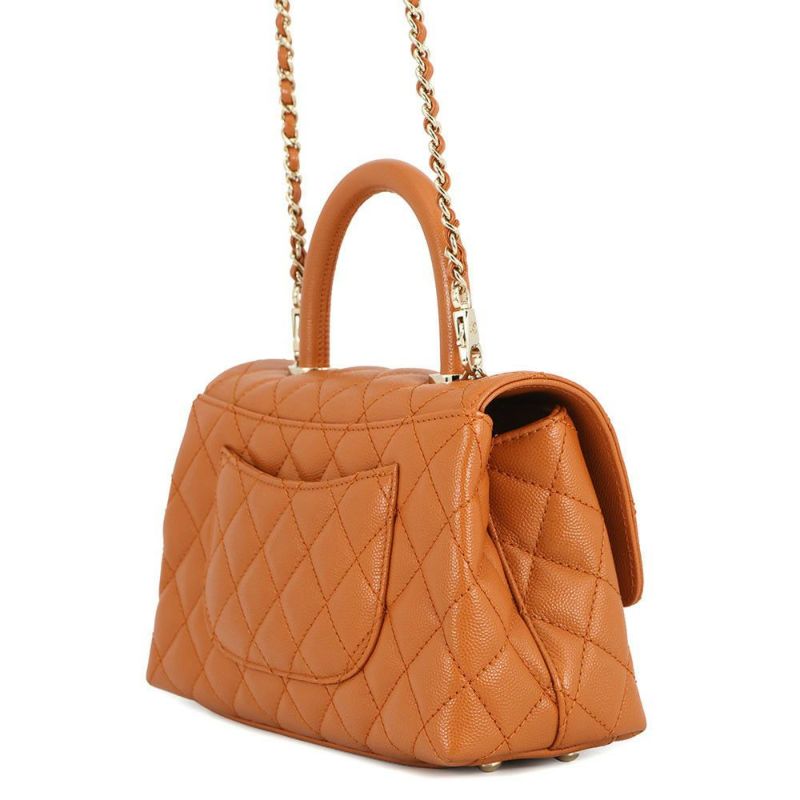 シャネル ハンドバッグ マトラッセ ココマーク ココハンドル XS キャビアスキン A92990 CHANEL 2way ショルダーバッグ