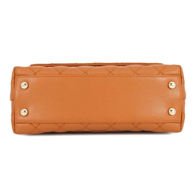 シャネル ハンドバッグ マトラッセ ココマーク ココハンドル XS キャビアスキン A92990 CHANEL 2way ショルダーバッグ