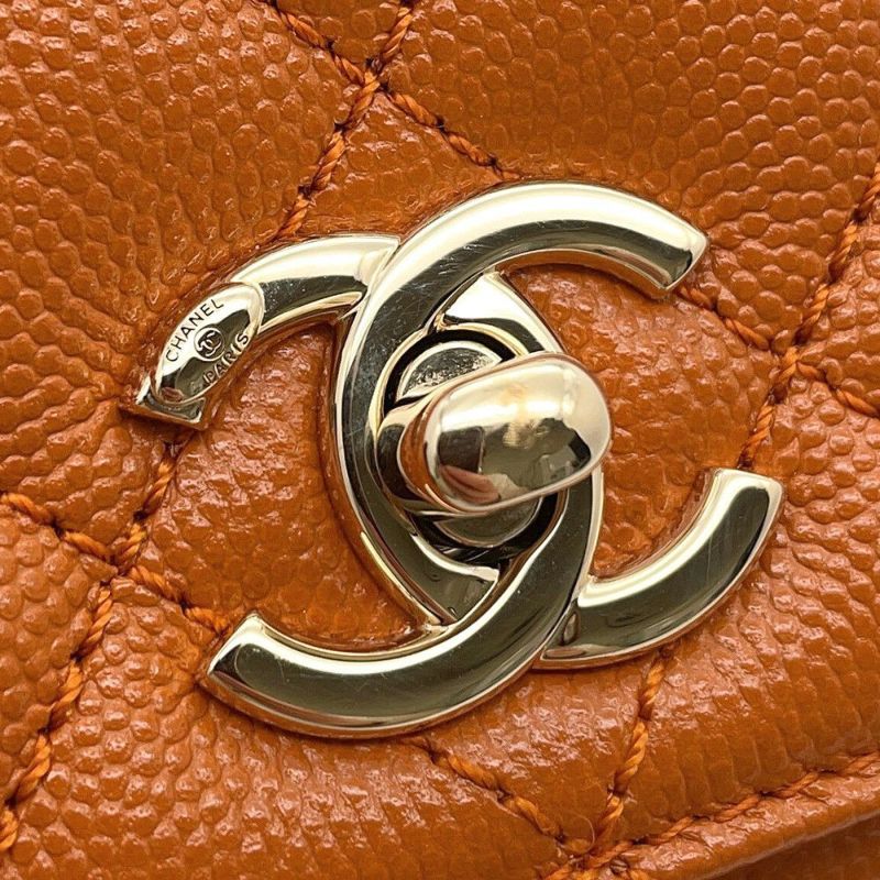シャネル ハンドバッグ マトラッセ ココマーク ココハンドル XS キャビアスキン A92990 CHANEL 2way ショルダーバッグ