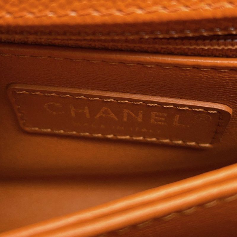 シャネル ハンドバッグ マトラッセ ココマーク ココハンドル XS キャビアスキン A92990 CHANEL 2way ショルダーバッグ