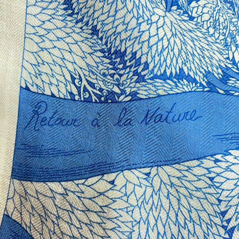 エルメス ストール カレ140 カレジェアン 自然回帰 Retour a la Nature HERMES