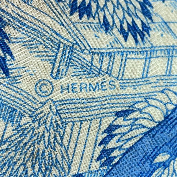 エルメス ストール カレ140 カレジェアン 自然回帰 Retour a la Nature HERMES