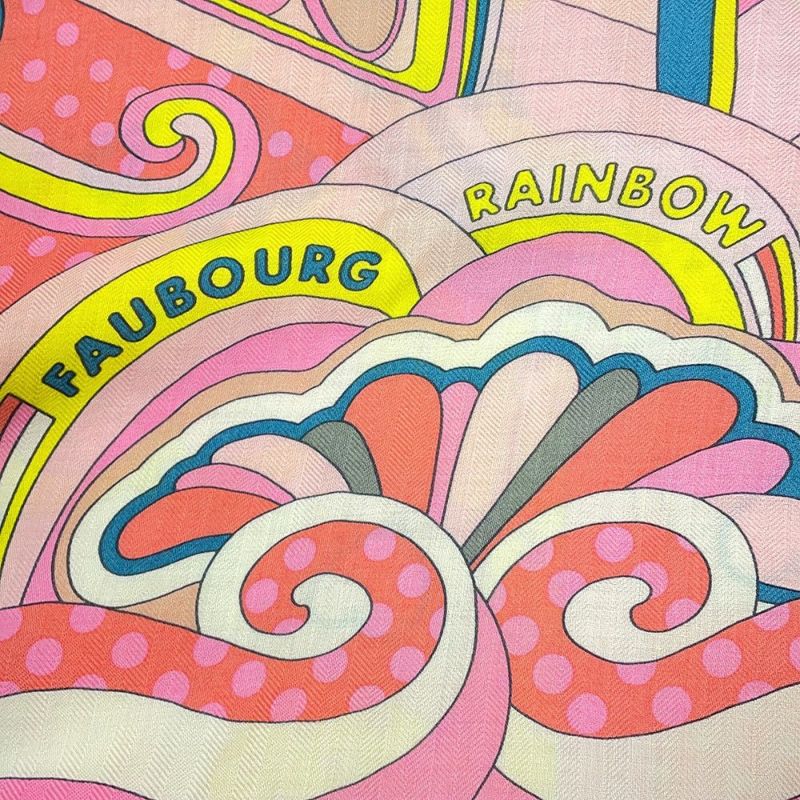 エルメス スカーフ カレ140 カレジェアン フォーブル レインボ Faubourg Rainbow HERMES 2019年春夏