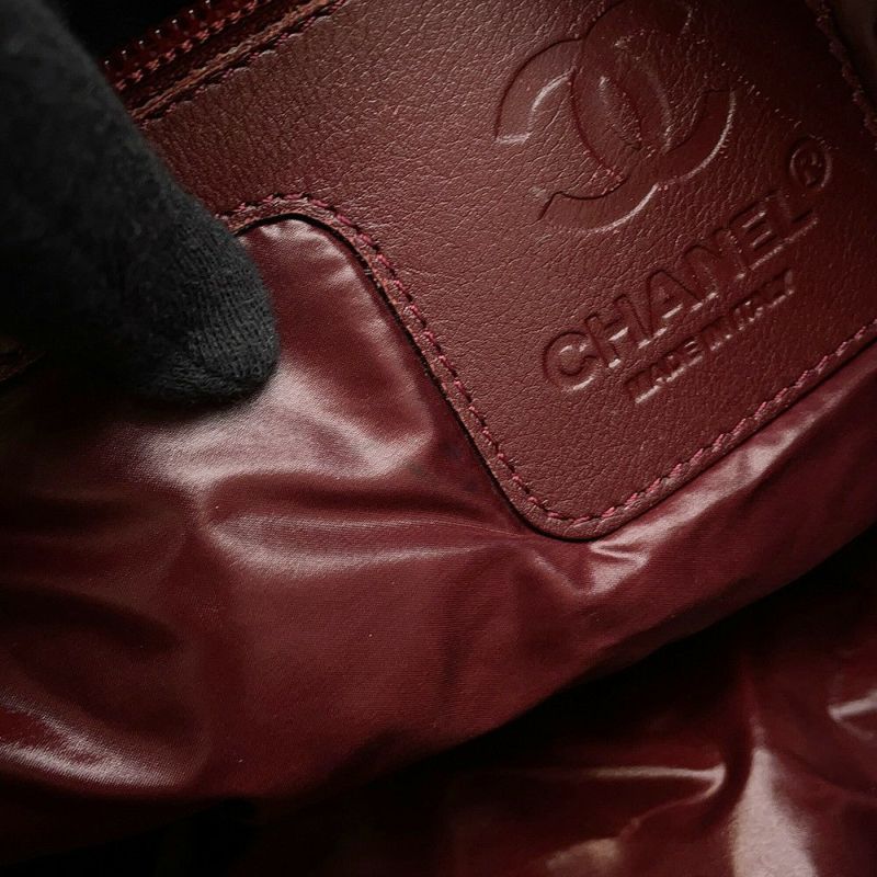 シャネル トートバッグ  コココクーン ココマーク マトラッセ スモール PM ナイロン A48610 CHANEL バッグ 黒