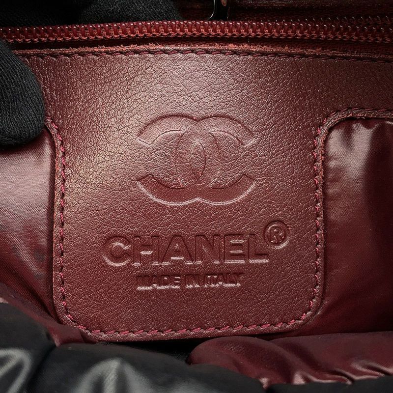 シャネル トートバッグ  コココクーン ココマーク マトラッセ スモール PM ナイロン A48610 CHANEL バッグ 黒