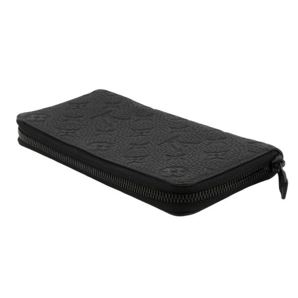 ルイヴィトン 長財布 モノグラム トリヨンレザー ジッピーウォレット・ヴェルティカル M69047 ヴィトン 財布 メンズ 黒