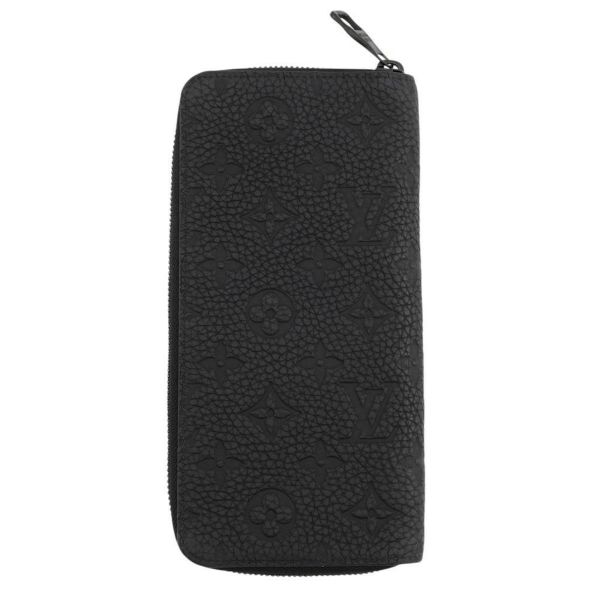 ルイヴィトン 長財布 モノグラム トリヨンレザー ジッピーウォレット・ヴェルティカル M69047 ヴィトン 財布 メンズ 黒