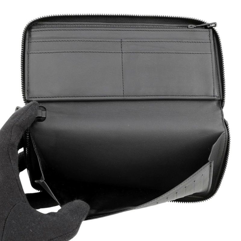 ルイヴィトン 長財布 モノグラム トリヨンレザー ジッピーウォレット・ヴェルティカル M69047 ヴィトン 財布 メンズ 黒