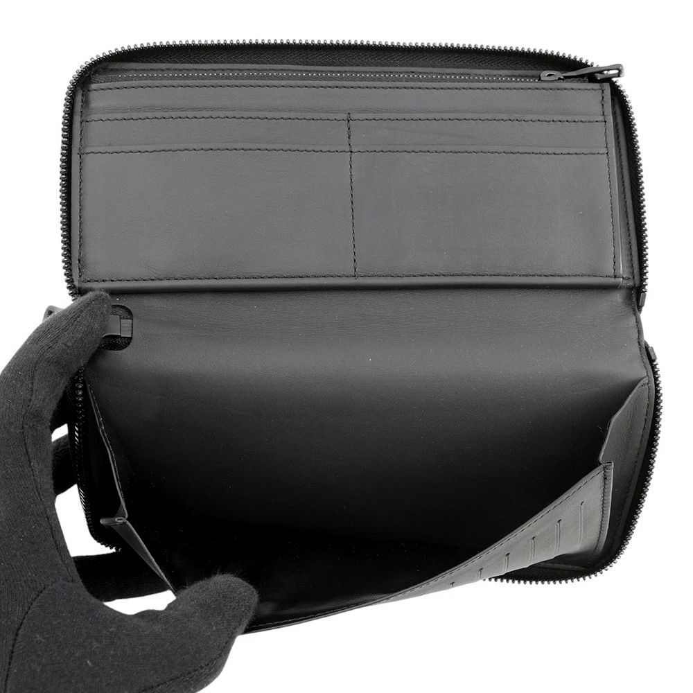 ルイヴィトン 長財布 モノグラム トリヨンレザー ジッピーウォレット・ヴェルティカル M69047 ヴィトン 財布 メンズ 黒