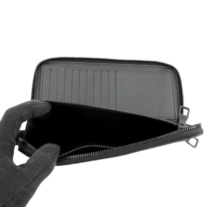 ルイヴィトン 長財布 モノグラム トリヨンレザー ジッピーウォレット・ヴェルティカル M69047 ヴィトン 財布 メンズ 黒