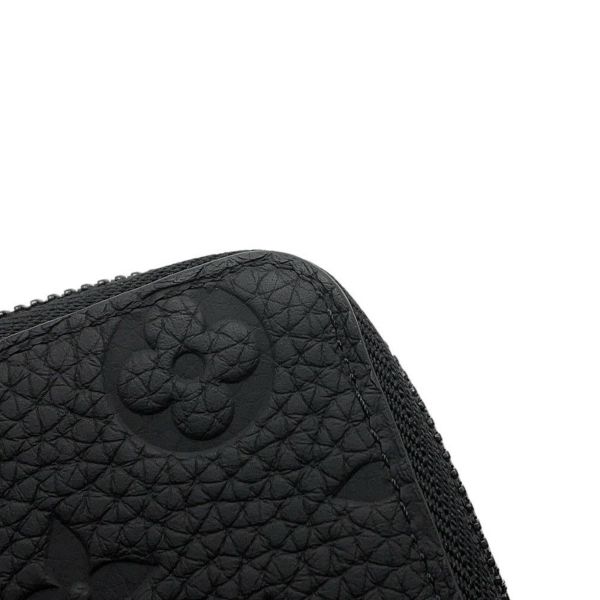 ルイヴィトン 長財布 モノグラム トリヨンレザー ジッピーウォレット・ヴェルティカル M69047 ヴィトン 財布 メンズ 黒