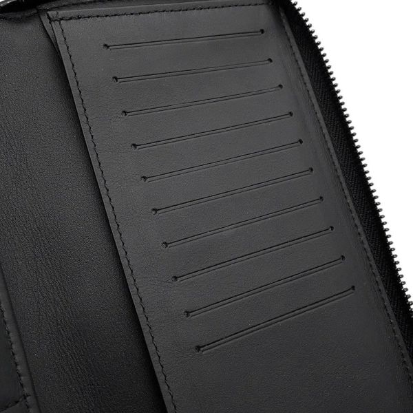 ルイヴィトン 長財布 モノグラム トリヨンレザー ジッピーウォレット・ヴェルティカル M69047 ヴィトン 財布 メンズ 黒