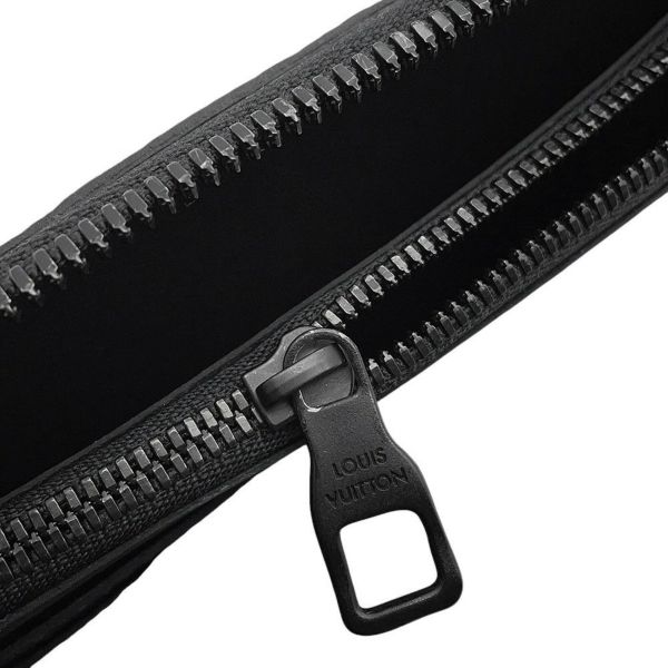 ルイヴィトン 長財布 モノグラム トリヨンレザー ジッピーウォレット・ヴェルティカル M69047 ヴィトン 財布 メンズ 黒