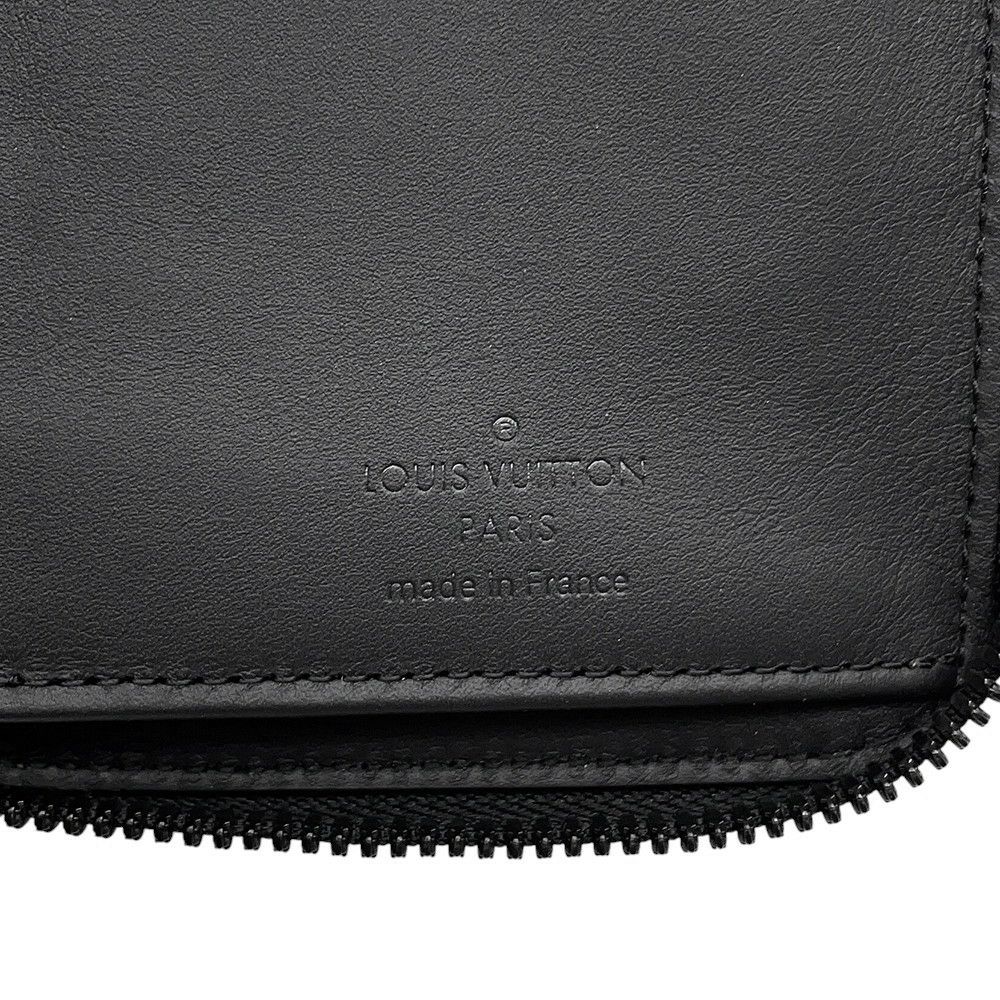 ルイヴィトン 長財布 モノグラム トリヨンレザー ジッピーウォレット・ヴェルティカル M69047 ヴィトン 財布 メンズ 黒