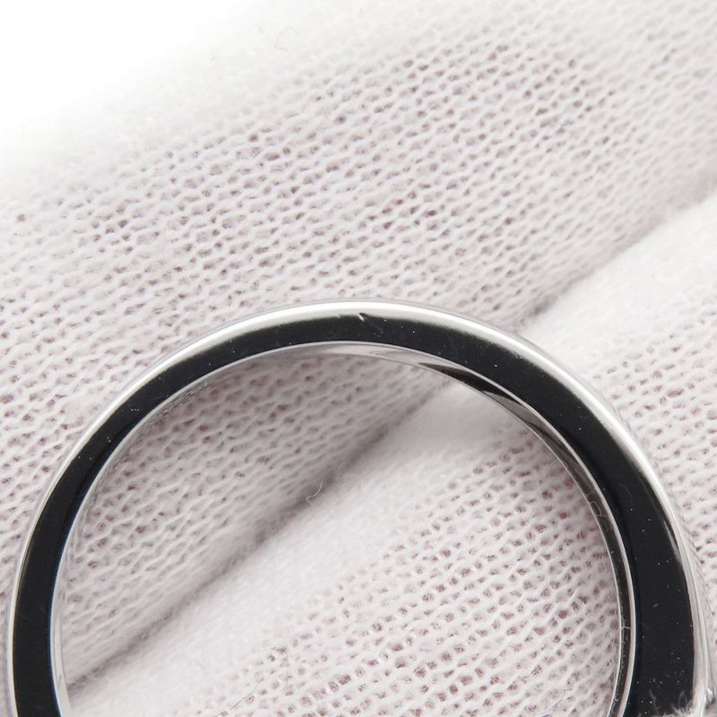 ヴァンクリーフ&アーペル リング ヴィンテージ アルハンブラ リング ギヨシェ K18WGホワイトゴールド サイズ54 VCARP9XI00 指輪