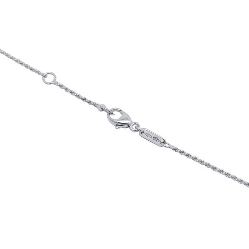 ブシュロン ネックレス セルパンボエム ペンダント エクストラスモール アクアプレーズ 1P 0.78ct/ダイヤ 8P 計0.03ct K18WG JPN00654