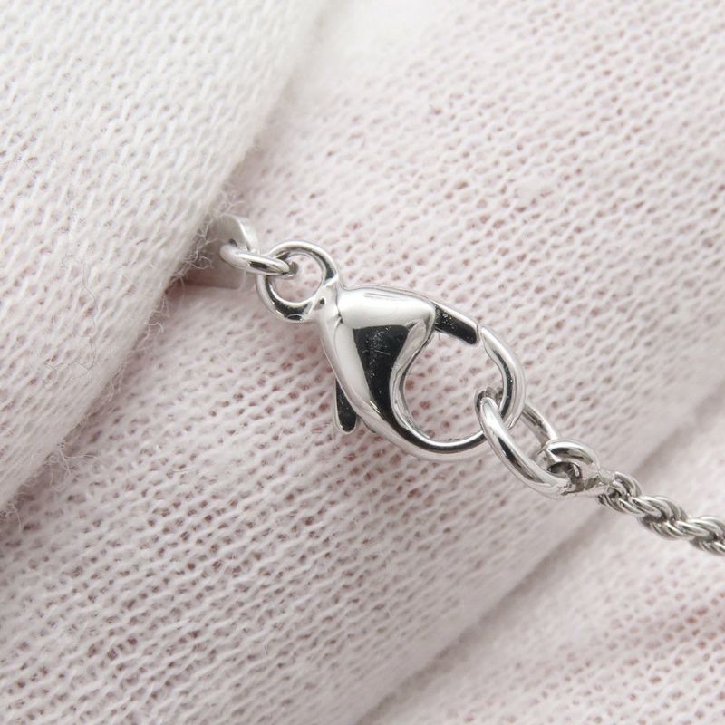 ブシュロン ネックレス セルパンボエム ペンダント エクストラスモール アクアプレーズ 1P 0.78ct/ダイヤ 8P 計0.03ct K18WG JPN00654