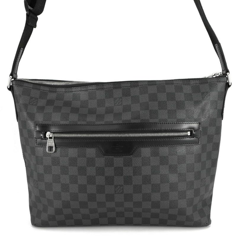 ルイヴィトン ショルダーバッグ ダミエ・グラフィット ミックGM N41105 LOUIS VUITTON ヴィトン バッグ メンズ 黒 ブラック